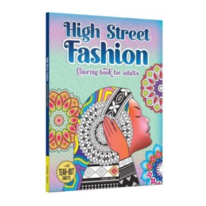 High-Street-Fashion-Coloring-book-for-adults
