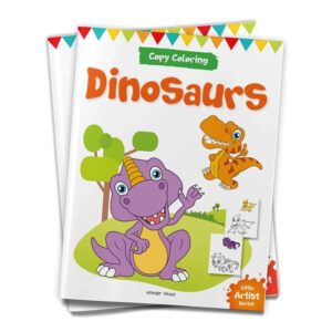 Little-Artist-Series-Dinosaurs-Copy-Colour-Books