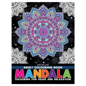 Mandala-Adult-Colouring-Book-for-Peace-Relaxatio-Paperback-