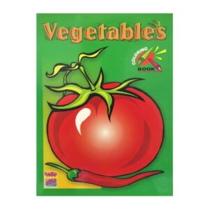 Vegetables-Coloring-Book