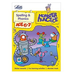 Spelling-And-Phonics-Age-6-7-Letts-Monster-Practice-