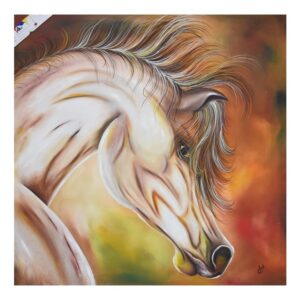 Handmade-Wall-Art-Horse-Face-Art-Decor-92cmx92cm