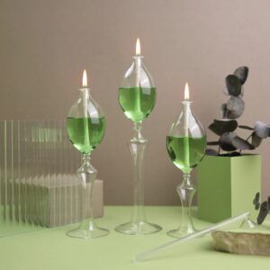 Euphoria-Glass-Oil-Candle-Set-Green