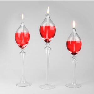 Euphoria-Glass-Oil-Candle-Set-Red