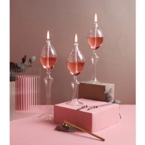 Euphoria-Glass-Oil-Candle-Set-Rose