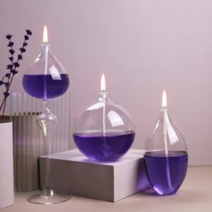 Fame-Glass-Oil-Candle-Set-Purple