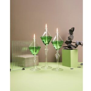 Love-Glass-Oil-Candle-Set-Green