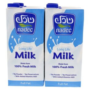 Nada Long Life Full Cream Milk 1Litre x 4 Pieces