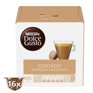 Nescafe Dolce GustoCortado (Espresso Macchiato) Coffee Capsules 16pcs