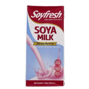 Soy fresh strawberry Flavored Non Dairy Soya Milk 1Litre