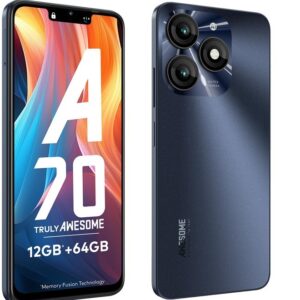 Itel A70 (4+64) Starlish Black A665L