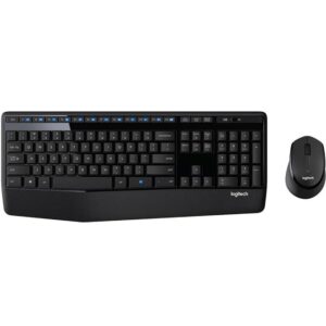 Logitech Mk345 Combo Wireless Us Black