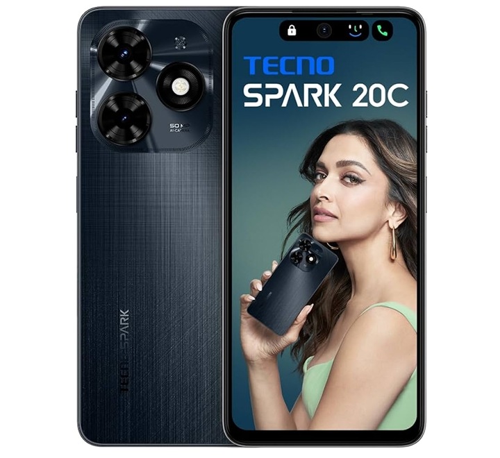 смартфон tecno spark 20c 8 128gb gravity black