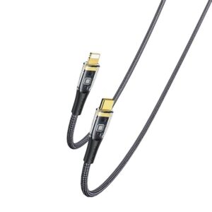 YESIDO PD 20W USB-C / Type-C to 8 Pin Braided Charging Data Cable CA101