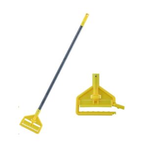 ALUMINIUM HANDLE WITH PLASTIC CLIP