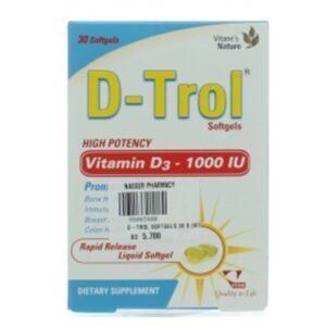 D-Trol-1000Iu-Softgels-30S