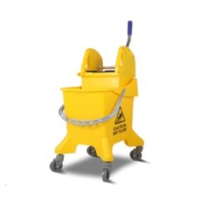 DELUXE SINGLE MOP BUCKET 32 LITER WITH WRINGER