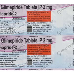 Diapride-2Mg-Tabs-30S
