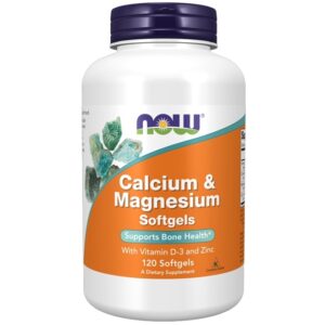 Now-Calcium-Magnesium+D-Softgels