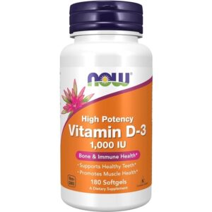 Now-Vit-D3-1000Iu-180Cap