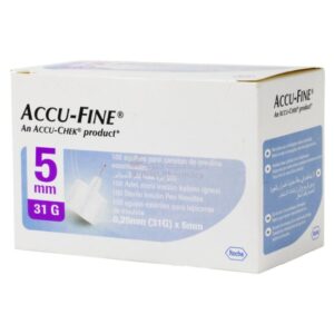Accu-Fine-Pen-Needle-0-25Mm-31Gx5Mm