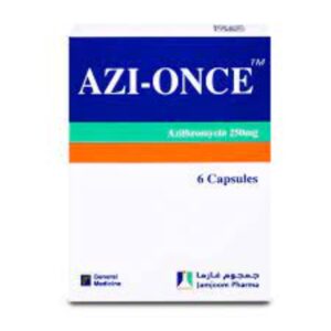 Azi-Once-250Mg-Caps-6-S-Jamjoom