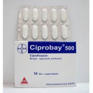 Ciprobay-500Mg-F-C-Tabs-10-S