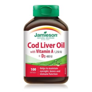 Jamieson-Cod-Liver-Oil+-Vit-A+-D3-100-S-
