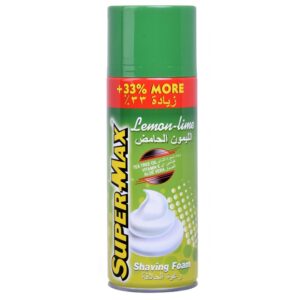 Super-Max-Shaving-Foam-Lemon-Lime-400Ml