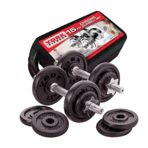 15kg Cast Iron Dumbbell Set