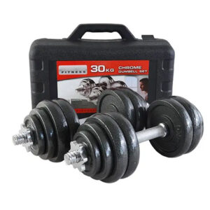 30kg Cast Iron Dumbbell Set