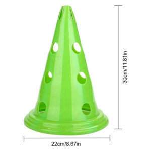 30CM Marking Cones With Hole (Pack of 6)