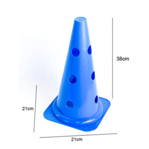 38CM Marking Cones With Hole (Pack of 6)