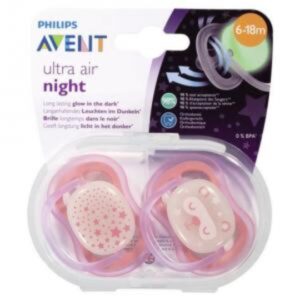 Avent-Ultra-Air-Soother-Ngt-6-18M