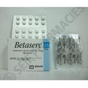 Betaserc-16Mg-Tabs-Pk60