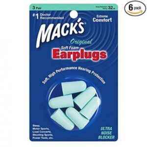 Mack-S-Original-Soft-Foam-3-Pair-Green