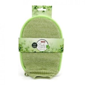 Optimal-Green-Bamboo-Bath-Glove