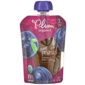 Plum-Organics-Organic-Baby-Food-4-Mons-Up-Just-Prunes-3-5-Oz-99-G-