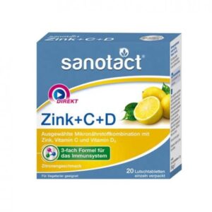 Sanotact-Zinc-C-D-Lozenges-Lemon-Tablets-20S