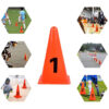 23CM Numbered Marking Cones (Pack of 10)