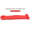 Rubber Resistance Loops (Red)