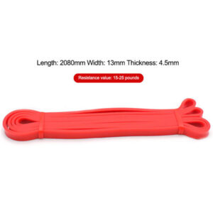 Rubber Resistance Loops (Red)