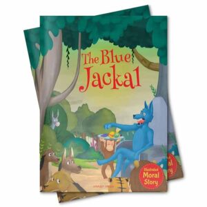 The Blue Jackal - Illustrated Moral Story for Children