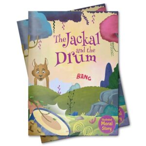 The Jackal and the Drum - Illustrated Moral Story for Children