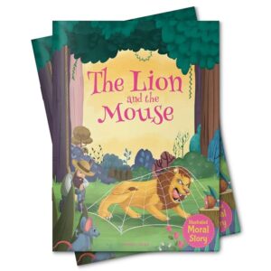 The Lion and the Mouse - Illustrated Moral Story for Children