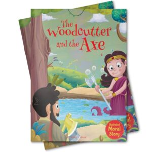 The Woodcutter and the Axe - Illustrated Moral Story for Children