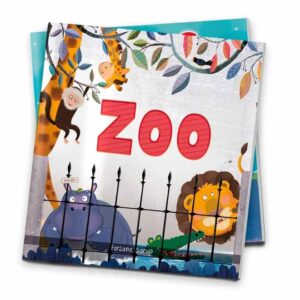 Zoo Illustrated Book On Zoo Animals