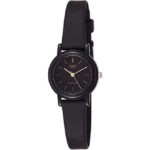 Casio Women's Watch Analog, Black Dial Black Resin Strap, LQ-139AMV-1ELDF
