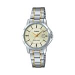 Casio-Womens-Watch-Analog-Gold-Dial-Silver-Stainless-Steel-Strap-LTP-V004SG-9AUD
