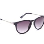 Fastrack Men's Wayfarer Purple Sunglasses NBC086BK3F